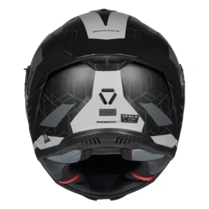 Korda Shockwave Evoque Helmet Grey Dual Visor Premium Motorcycle Helmet