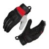 KORDA ADVENTURE RIDING GLOVES BLACK RED