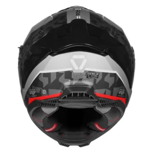 Korda Neo Creer Helmet Matt Red – Full Face ECE 22.06 Certified Helmet Front and Side View