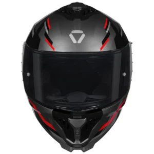 Korda Neo Fuego Helmet Black Red Dual Visor ECE Certified