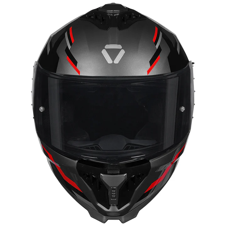 Korda Neo Fuego Helmet Black Red Dual Visor ECE Certified