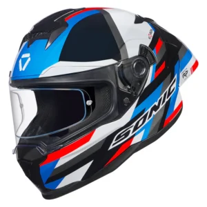 KORDA SONIC MOZE HELMET RED & BLUE