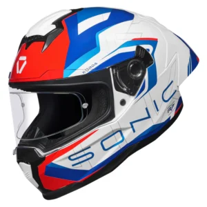 KORDA SONIC ROADLION HELMET RED & BLUE