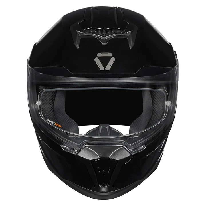 KORDA SONIC SOLID BLACK HELMET - Image 5