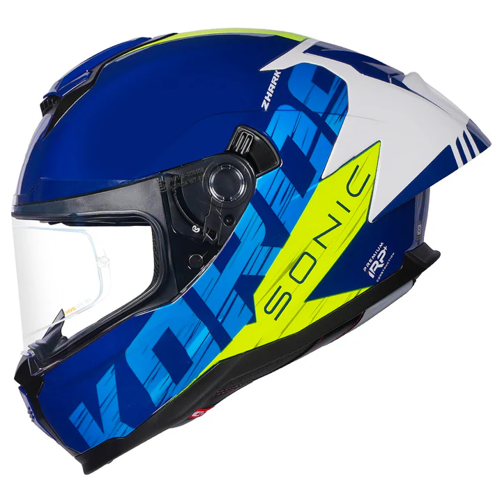 Korda Sonic GP Zhark Helmet (Blue) - Image 5