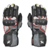 Viaterra KRUGER – MOTORCYCLE TOURING RIDING GLOVES - Sunset Red