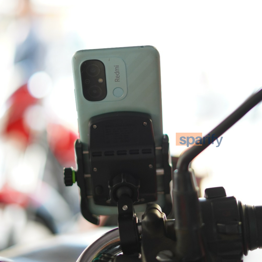 LGP Mb1 Jaw-grip Waterproof Bike/Motorcycle/Scooter Mobile Phone Holder Mount With Fast Usb 3.0 Charger, Ideal For Maps And Gps Navigation (Black)-M8-LGP02 - Image 6