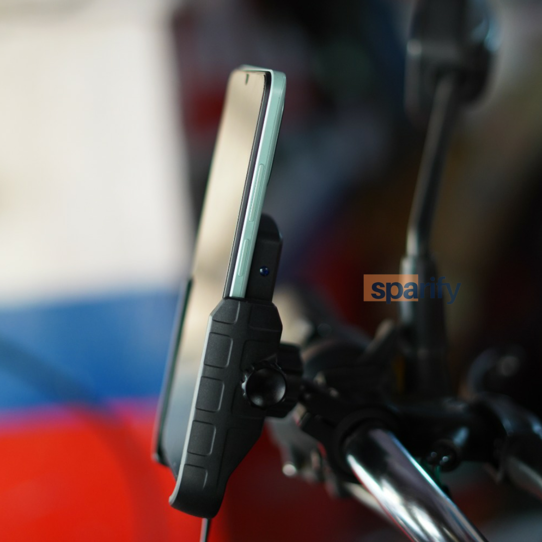 LGP Mb1 Jaw-grip Waterproof Bike/Motorcycle/Scooter Mobile Phone Holder Mount With Fast Usb 3.0 Charger, Ideal For Maps And Gps Navigation (Black)-M8-LGP02 - Image 7