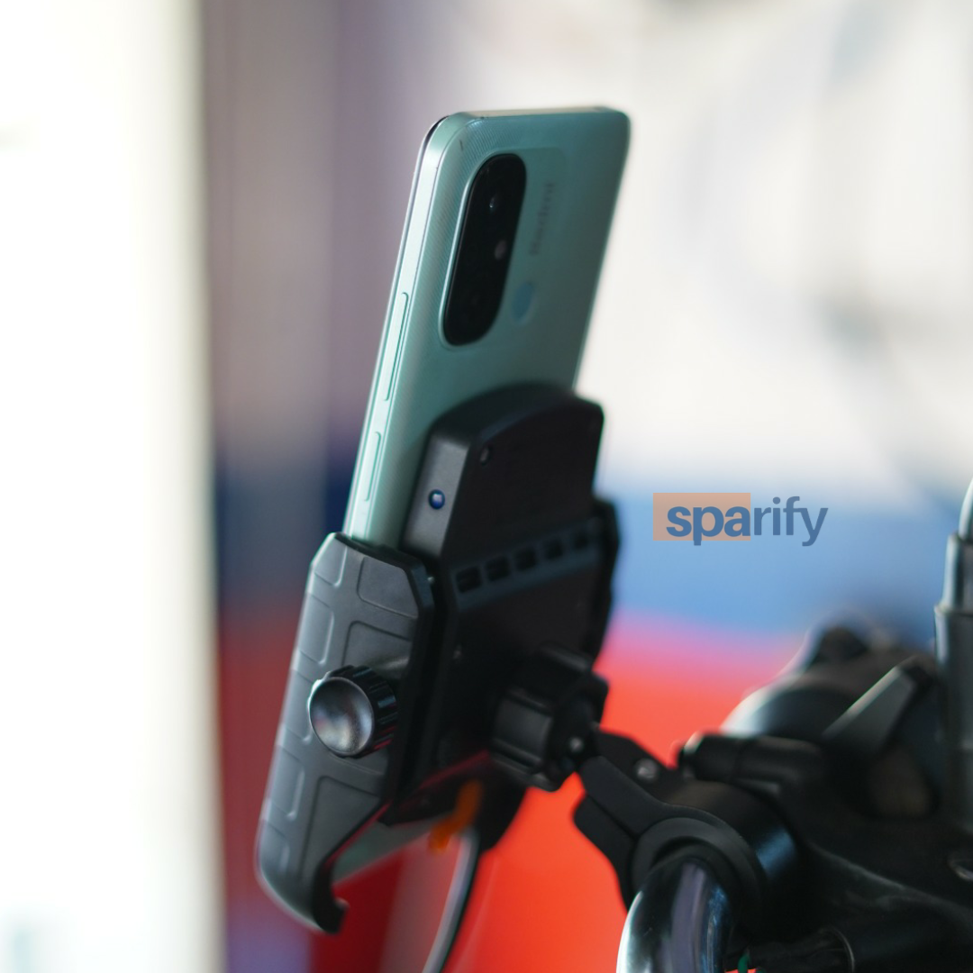 LGP Mb1 Jaw-grip Waterproof Bike/Motorcycle/Scooter Mobile Phone Holder Mount With Fast Usb 3.0 Charger, Ideal For Maps And Gps Navigation (Black)-M8-LGP02 - Image 9