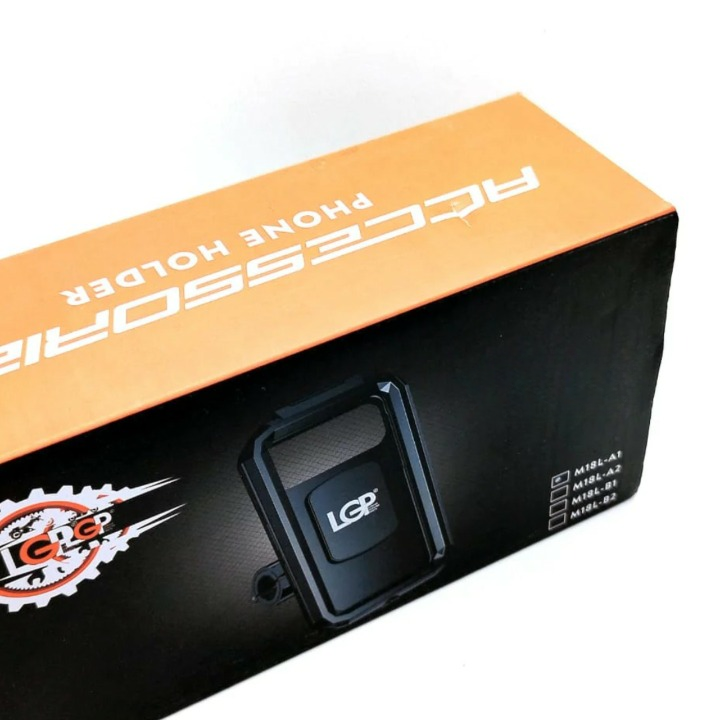 LGP Mb1 Jaw-grip Waterproof Bike/Motorcycle/Scooter Mobile Phone Holder Mount With Fast Usb 3.0 Charger, Ideal For Maps And Gps Navigation (Black)-M8-LGP02 - Image 2