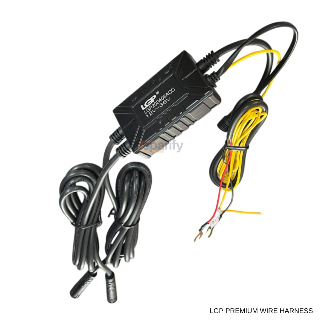 LGP Mk02 Spotlight Ip67 Waterproof Auxiliary Lights With With Harness Compatible For All Motorcycles And Cars-Premium-LGP11126 - Image 5