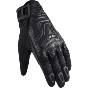 LS2 ALL TERRAIN MAN RIDING GLOVES BLACK