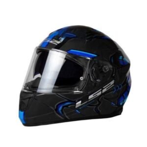 LS2 FF320 Stream Evo Zuko Black Blue Matt Helmet