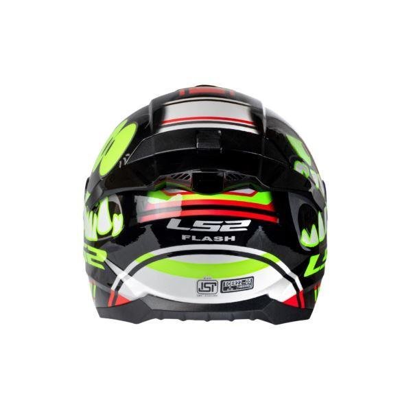 LS2 FF352 Flash Elves Glow Black - Image 3