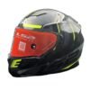 LS2 FF320 Stream Evo Shadow Gloss silver H-v Yellow D-ring Helmet