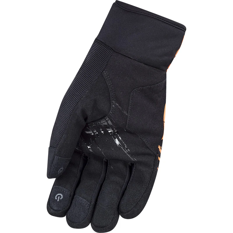 LS2 JETMAN RIDING GLOVES ORANGE - Image 2