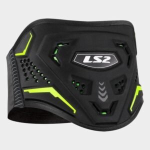 LS2 Koku Kidney Belt Black Hi-vi Yellow