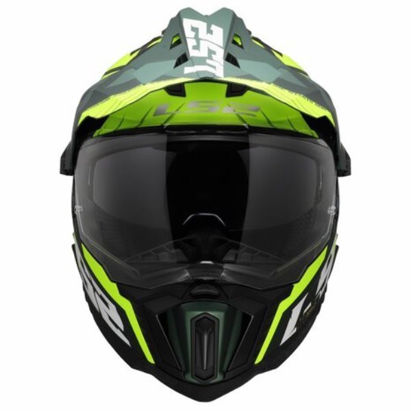 LS2 MX701 Explorer Spire Green H-vis Yellow-06 - Image 2