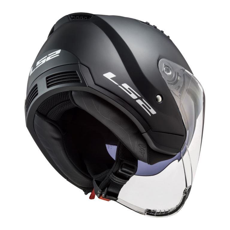 LS2 OF600 Copter Matt Black Helmet - Image 3