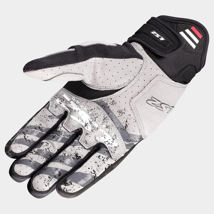LS2 RAVIN MAN RIDING GLOVES BLACK