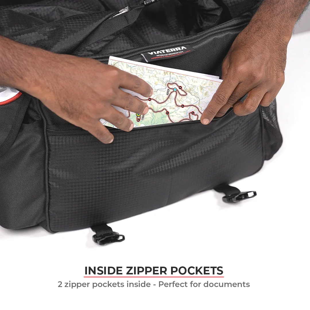 VIATERRA LEH MINI 100% WATERPROOF SADDLEBAGS - Image 9