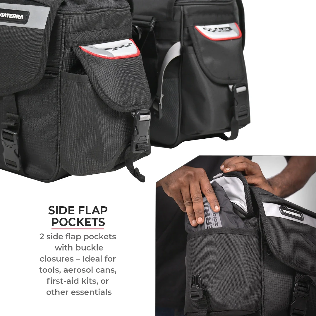 VIATERRA LEH MINI 100% WATERPROOF SADDLEBAGS - Image 10