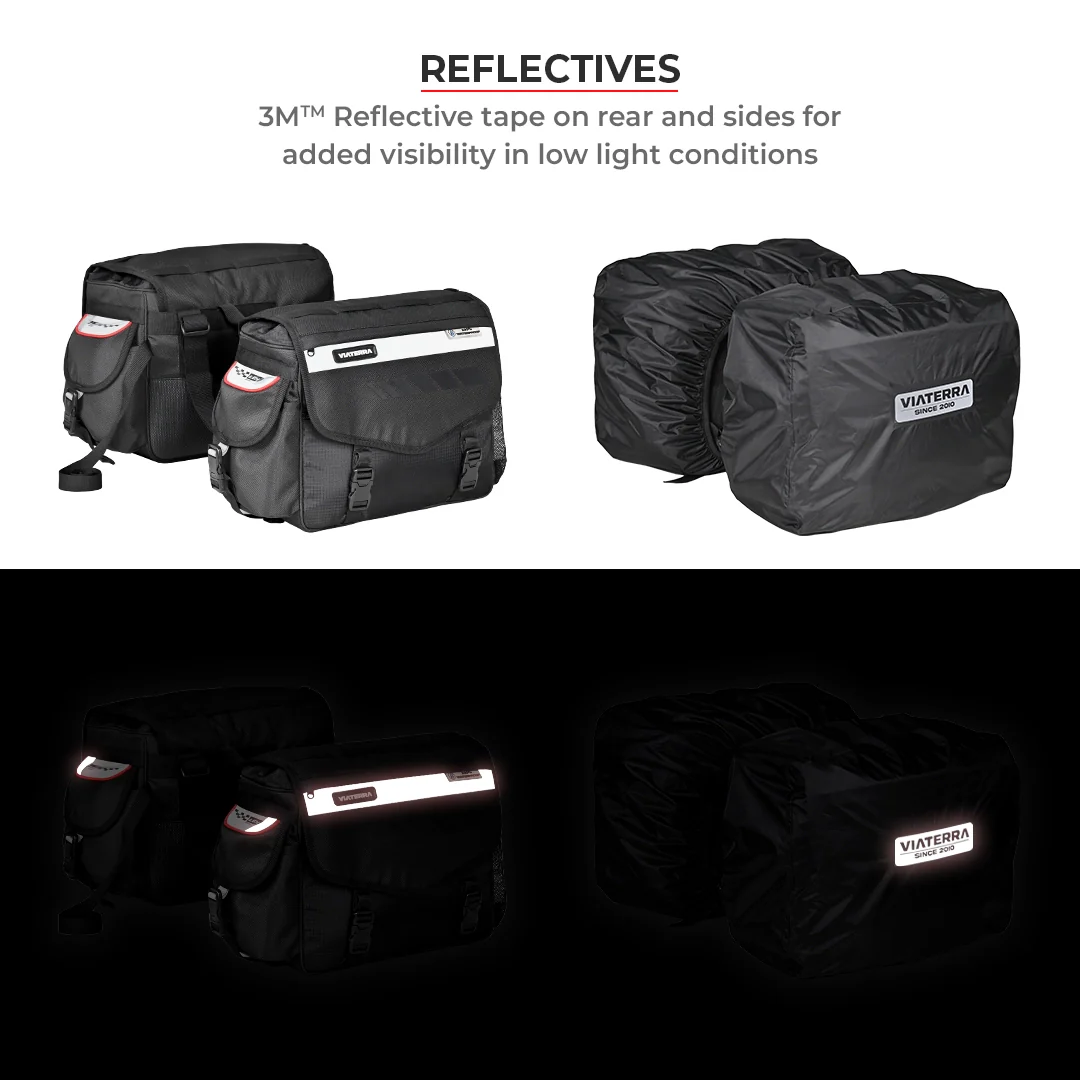 VIATERRA LEH MINI 100% WATERPROOF SADDLEBAGS - Image 12