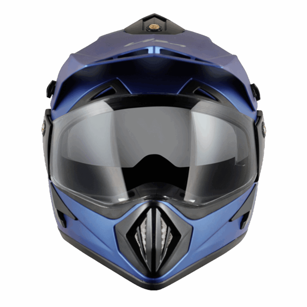 VEGA Off Road D/V Helmet - Blue - Image 4