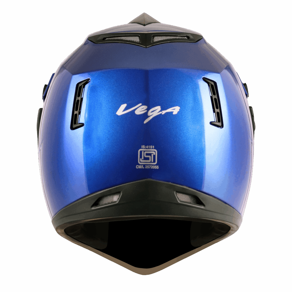 VEGA Off Road D/V Helmet - Blue - Image 3