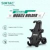 SIMTAC Spider Grip Mobile Holder with Universal Fitment for Bike & Scooters | MH02
