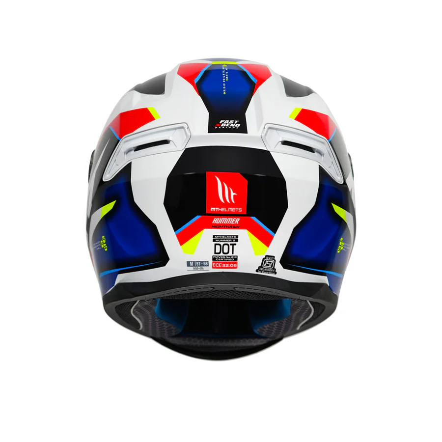 MT Hummer - B Nighthawk E5 Helmet - Image 4