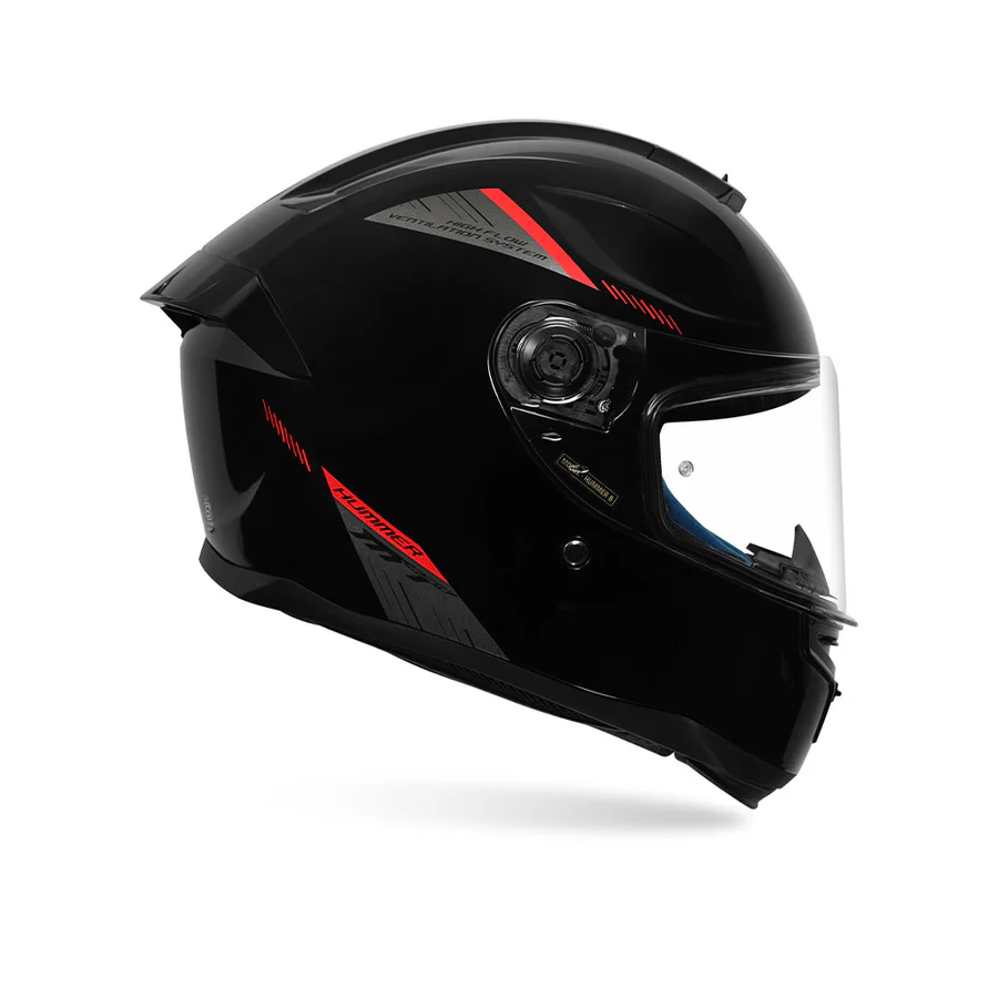 MT Hummer - B Solid A1 Glossy Helmet - Image 2