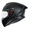 MT Thunder 3 SV Spoiler Solid A1 Matt Black Helmet