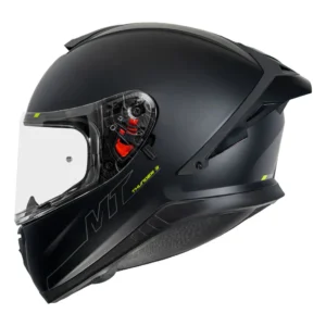 MT Thunder 3 SV Spoiler Solid A1 Matt Black Helmet
