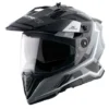 AXOR X-CROSS DUAL VISOR FLAGSTAFF HELMET NARDO GREY BLACK