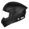 NHK GP R Tech Street Solid Black Helmet