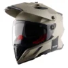 AXOR X-CROSS DUAL-VISOR NICKEL HELMET FOR MAN AND WOMAN