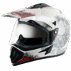 VEGA Off Road D/V Gangster Helmet - Black-White