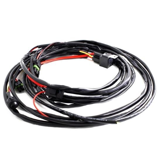 Baja Designs –Squadron/S2 On/Off 2-Light Max (150 Watts) Wiring Harness – Universal