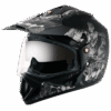VEGA Off Road DV Sketch Helmet- Dull-Black-Silver