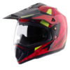 VEGA Off Road DV Motocross Helmet - Black-Red