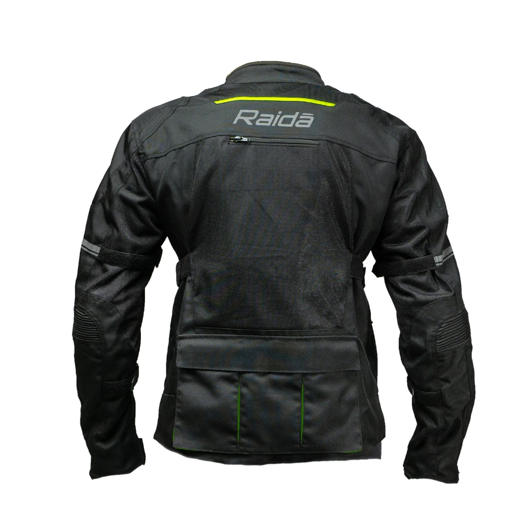 Raida Rover Touring Jacket Black Neon / Hiviz - Image 8