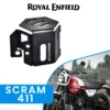 GRAND PITSTOP REAR BRAKE FLUID CAP - Black for Royal Enfield - SCRAM 411