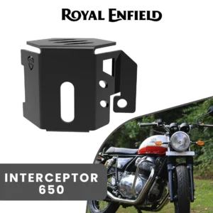 GRAND PITSTOP REAR BRAKE FLUID CAP - Black for Royal Enfield - INTERCEPTOR