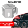 GRAND PITSTOP REAR BRAKE FLUID CAP - Silver for Royal Enfield - CONTINENTAL GT