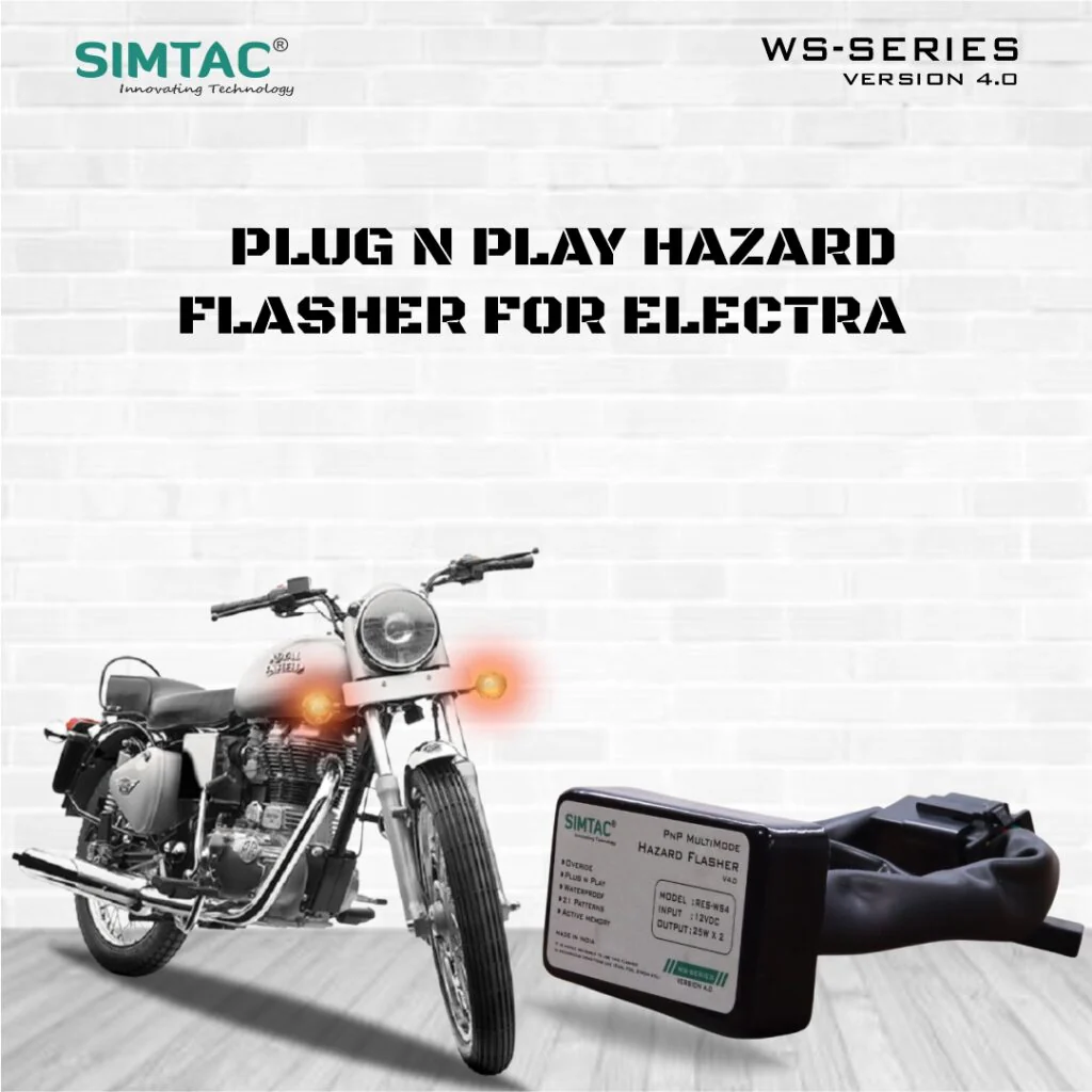 ROYAL ENFIELD | Compatible | Simtac | | PNP Hazard Flasher / Adapter - Image 6