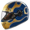 SMK RETRO INFERNO GL577 FULL FACE HELMET