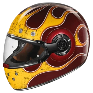 SMK RETRO INFERNO GL347 FULL FACE HELMET