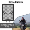 Grand Pitstop RADIATOR GRILL - Black for Royal Enfield - INTERCEPTOR