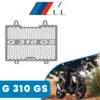 Grand Pitstop RADIATOR GRILL - Silver for BMW - G 310 GS